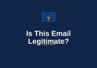 is this email legitimate - how to tell if an email is fake