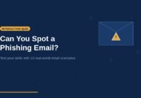 phishing quiz - can you spot a phishing email